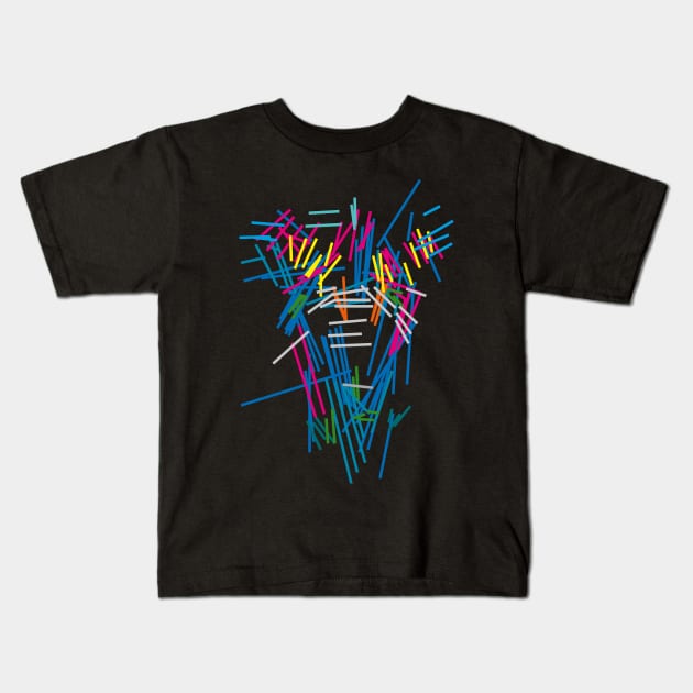 abstract art - scifi Kids T-Shirt by Nikokosmos